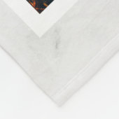 Couverture Polaire Empreintes de pattes élégants Personnalisé Pet Pho (Coin)