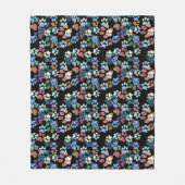 Couverture Polaire Empreintes Partout (Devant)