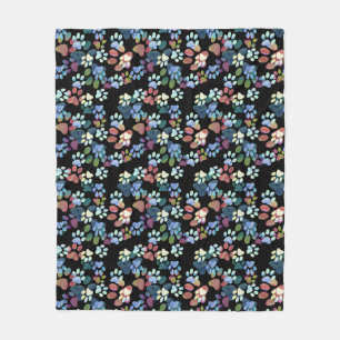 Couverture Polaire Empreintes Partout