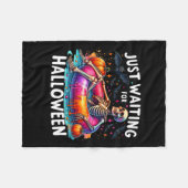 Couverture Polaire En Attente D'Halloween 1 (Devant (Horizontal))