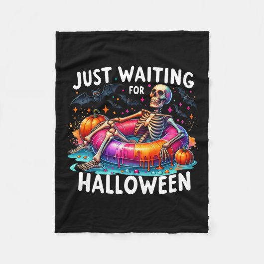Couverture Polaire En Attente D'Halloween 1 (Devant)