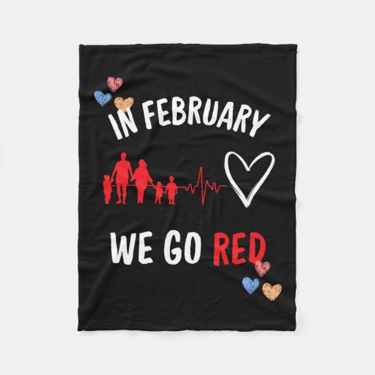 Couverture Polaire En Février Nous Allons Le Mois De Santé De Coeur R (Devant)