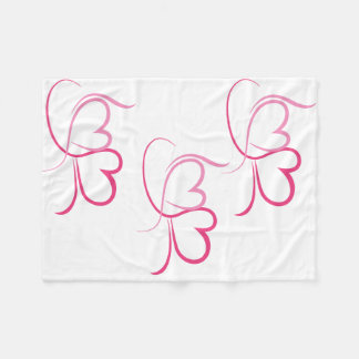 Couverture Polaire En forme de cœur