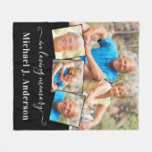 Couverture Polaire En mémoire d'amour 4 photo (Devant (Horizontal))