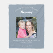 Couverture Polaire En mémoire d'amour du mémorial de maman (Devant)