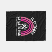 Couverture Polaire En octobre, nous portons du rose (Devant (Horizontal))