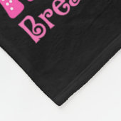 Couverture Polaire En Octobre Nous Portons Le Cancer Du Sein Rose Fem (Coin)