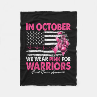 Couverture Polaire En octobre, portez du rose pour les guerriers du c