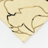 Couverture polaire en or et en rose jaune (Coin)