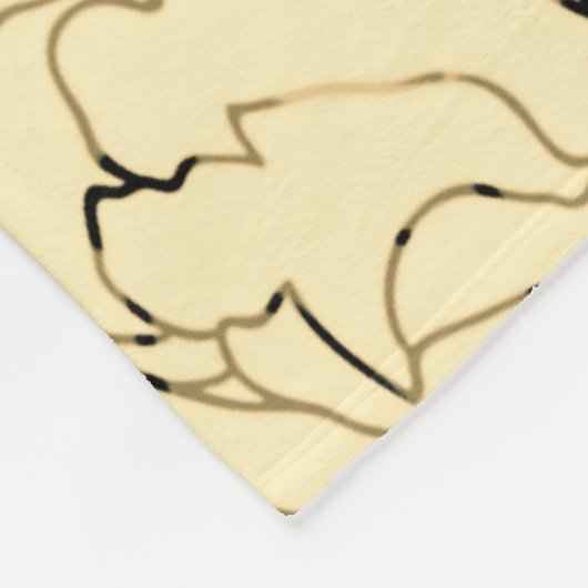 Couverture polaire en or et en rose jaune (Coin)