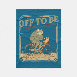 Couverture Polaire En route pour être un mème de grenouille et de cha