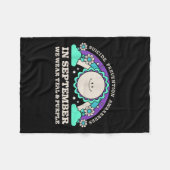 Couverture Polaire En Septembre Nous Portons Turquoise Violet Suicide (Devant (Horizontal))