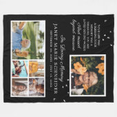 Couverture Polaire En Souvenir Affectueux | 6 citations de collage de (Devant (Horizontal))