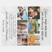 Couverture Polaire En souvenir affectueux | 6 citations de collage ph (Devant (Horizontal))