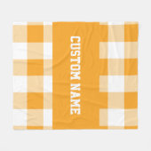 Couverture Polaire en vichy Motif (Devant (Horizontal))