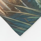 Couverture Polaire Enchanted Garden Gazebo Twilight Reflection (Coin)