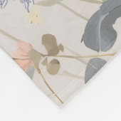 Couverture Polaire Enchanted Garden Wildflower Butterfly Whimsical (Coin)