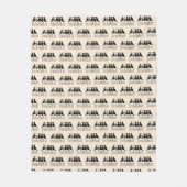 Couverture Polaire Encore un parent de chat de plus (Devant)