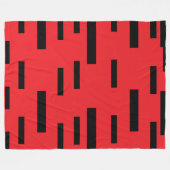 Couverture Polaire Encre rouge (Devant (Horizontal))