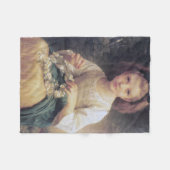 Couverture Polaire Enfant Braiing a Crown, Bouguereau (Devant (Horizontal))