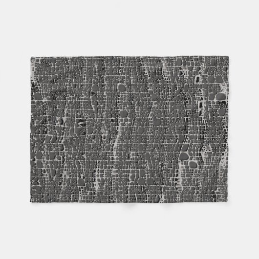 Couverture Polaire Enfant de Grey Concrete (Devant (Horizontal))