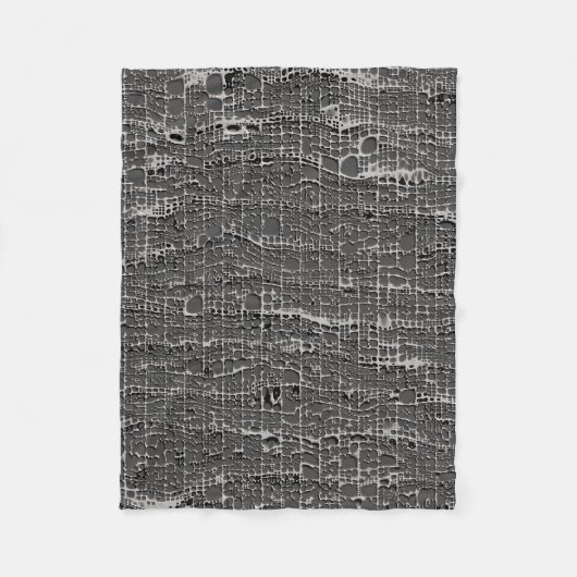 Couverture Polaire Enfant de Grey Concrete (Devant)