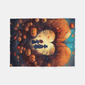 Couverture Polaire Enfant d'Halloween (Devant (Horizontal))
