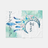 Couverture Polaire Enfant rêveur personnalisé (Devant (Horizontal))