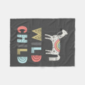 Couverture Polaire Enfant sauvage Scandia Cheval bébé Gris (Devant (Horizontal))