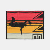 Couverture Polaire Enfants 9e anniversaire Bysketbyll Amour 9 ans Ret (Devant (Horizontal))