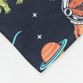Couverture Polaire Enfants Dinosaur Astronaut Motif (Coin)