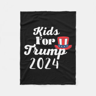 Couverture Polaire Enfants - Élections Trump 2024 1