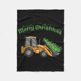 Couverture Polaire Enfants Joyeux Noël (chargeur avant)