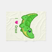 Couverture Polaire Enfants mignons de bande dessinée de kawaii (Devant (Horizontal))