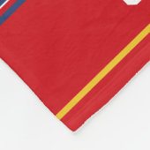 Couverture Polaire Enfants Personnalisé Red Multi Sports Fleece Jeu (Coin)
