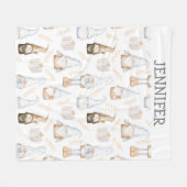 Couverture Polaire Enfants personnalisées Gnome (Devant (Horizontal))