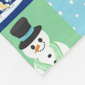 Couverture Polaire Enfants Pieuvre Sports d'hiver Patchwork Personnal (Coin)