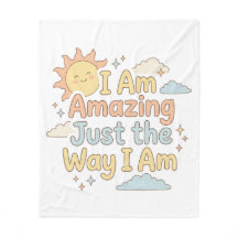 Enfants réconfortants Affirmation Incroyable Tel q