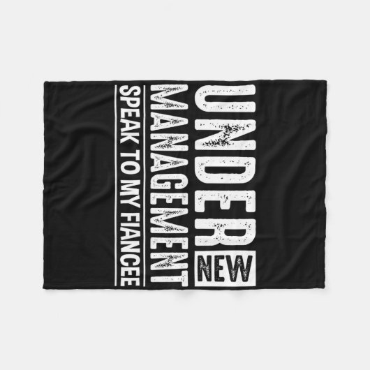 Couverture Polaire Engagement Party Men Under New Management See Fian (Devant (Horizontal))