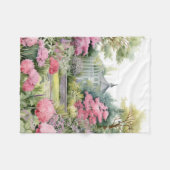 Couverture Polaire English Garden Landscape (Devant (Horizontal))