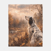 Couverture Polaire English Setter (Devant)
