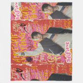 Couverture Polaire Enhypen Heesung (Devant)