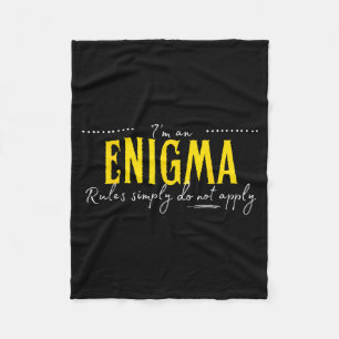 Couverture Polaire Enigma, Les règles ne s'appliquent tout simplement