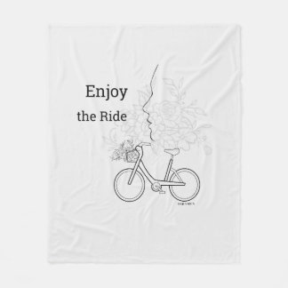 Couverture Polaire  Enjoy the Ride: Minimalist DAILYMIEN Blanket 
