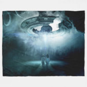 COUVERTURE POLAIRE ENLÈVEMENT ALIEN (Devant (Horizontal))