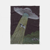 Couverture Polaire Enlèvement d'Aliens (Devant)