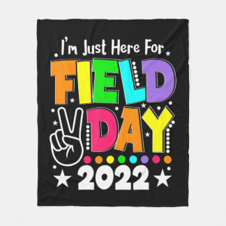 Couverture Polaire Enseignant de la journée de l'école Je suis juste 