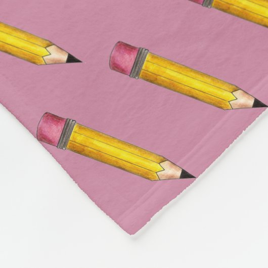 Couverture Polaire Enseignant de l'école de rédaction de crayons Shar (Coin)