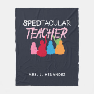 Couverture Polaire Enseignant Spedtacular Enseignant Spécial Éducatio