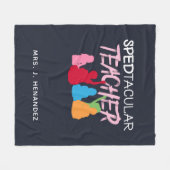 Couverture Polaire Enseignant Spedtacular Enseignant Spécial Éducatio (Devant (Horizontal))